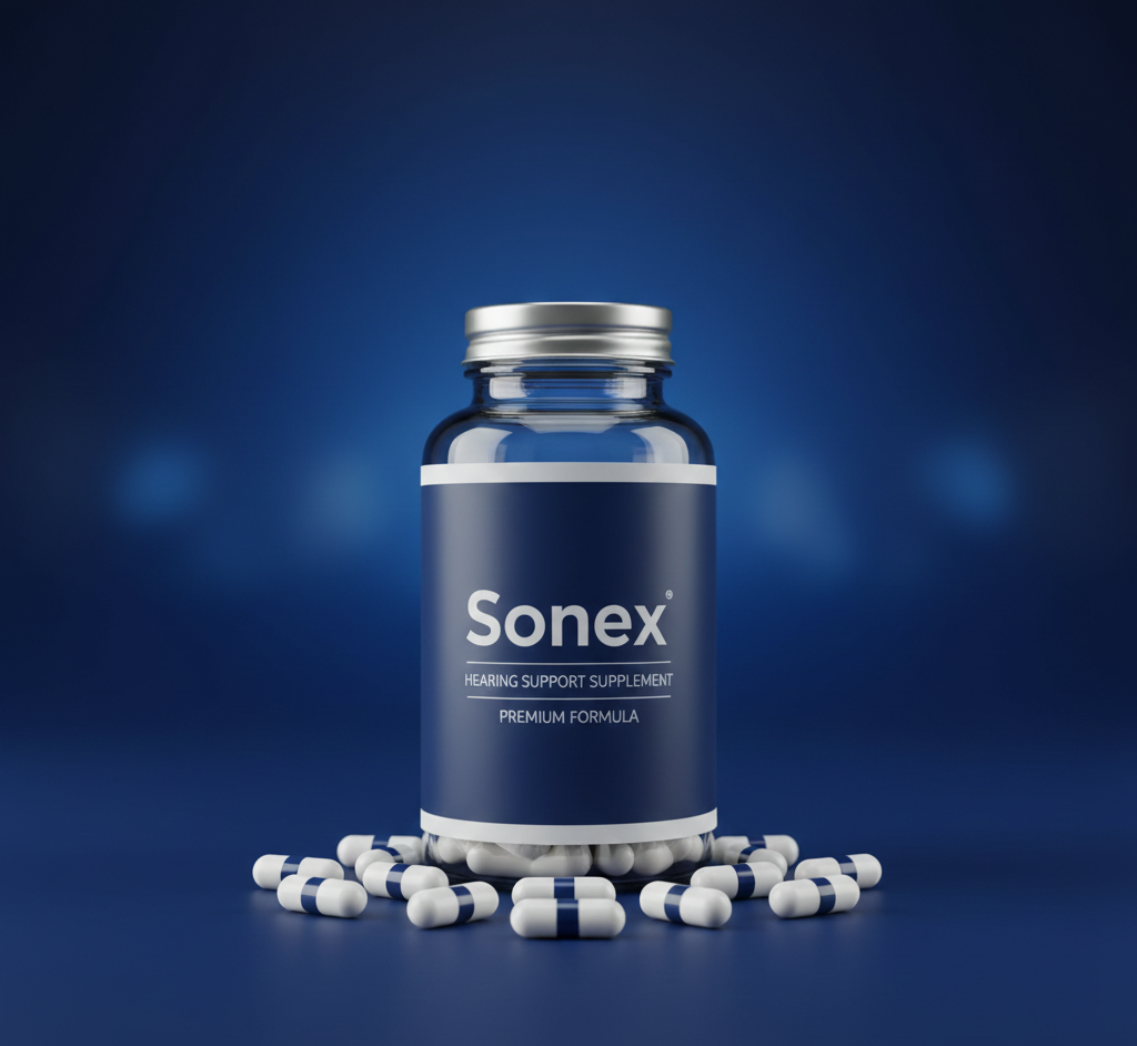 Sonex — Suplemento para a Audição — Embalagem de 60 cápsulas